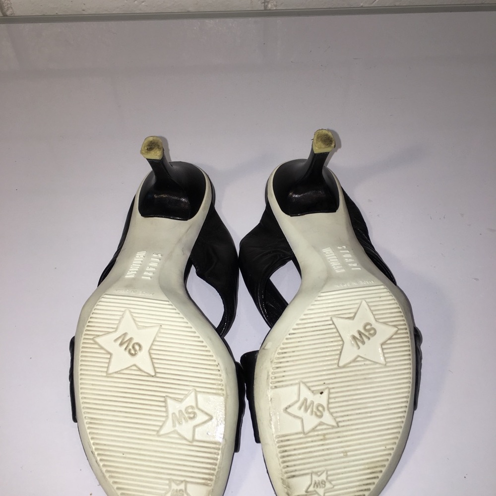 Stuart Weizmann Black Sandals With Heel - image 6